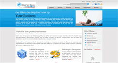 Desktop Screenshot of globaltechsolution.com
