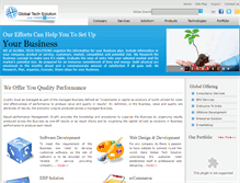 Tablet Screenshot of globaltechsolution.com